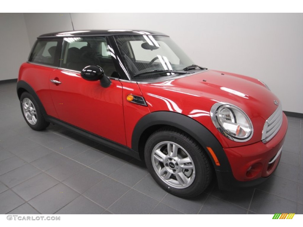 Chili Red 2012 Mini Cooper Hardtop Exterior Photo #61375407