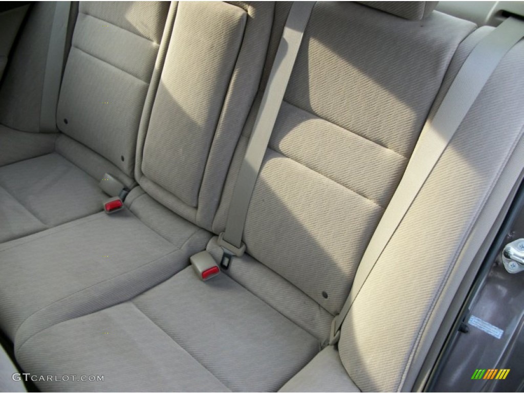 2010 Civic EX Sedan - Urban Titanium Metallic / Beige photo #35