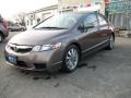 2010 Urban Titanium Metallic Honda Civic EX Sedan  photo #37