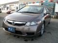 2010 Urban Titanium Metallic Honda Civic EX Sedan  photo #43