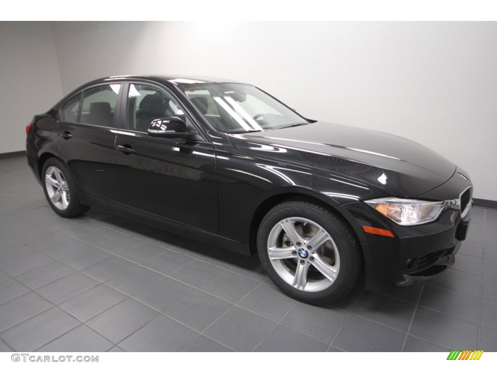 2012 3 Series 328i Sedan - Black Sapphire Metallic / Black photo #6