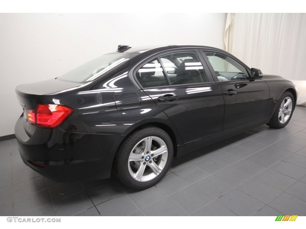 2012 3 Series 328i Sedan - Black Sapphire Metallic / Black photo #7