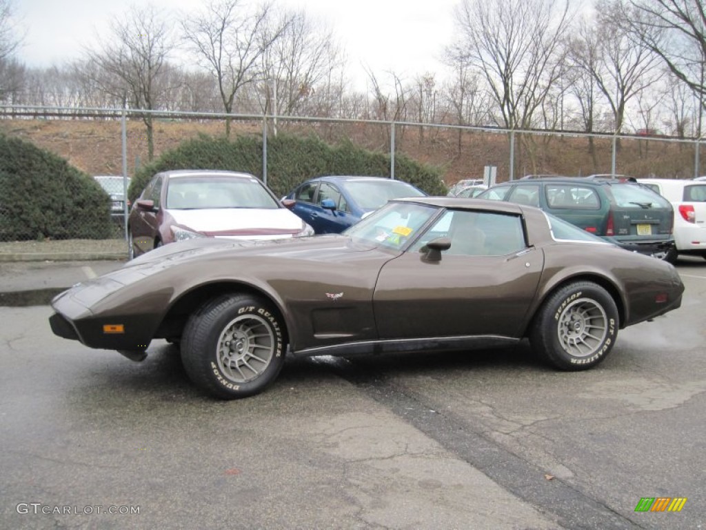 Dark Brown 1979 Chevrolet Corvette Coupe Exterior Photo #61378032