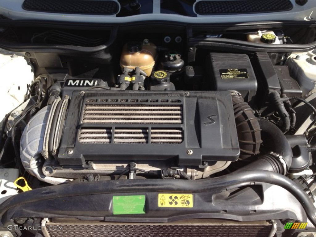 2006 Mini Cooper S Hardtop 1.6 Liter Supercharged SOHC 16-Valve 4 Cylinder Engine Photo #61378508