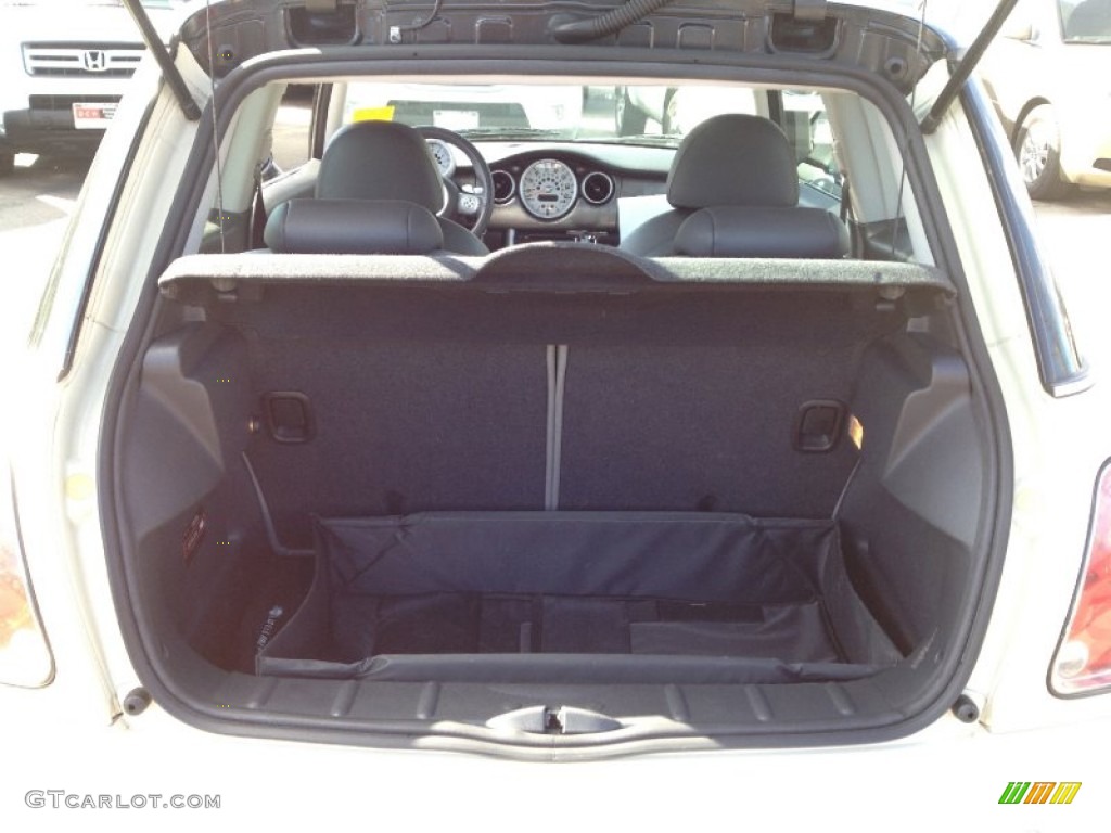 2006 Cooper S Hardtop - Pepper White / Space Gray/Panther Black photo #12