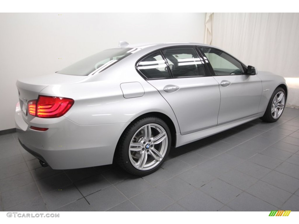 Titanium Silver Metallic 2012 BMW 5 Series 535i Sedan Exterior Photo #61378938