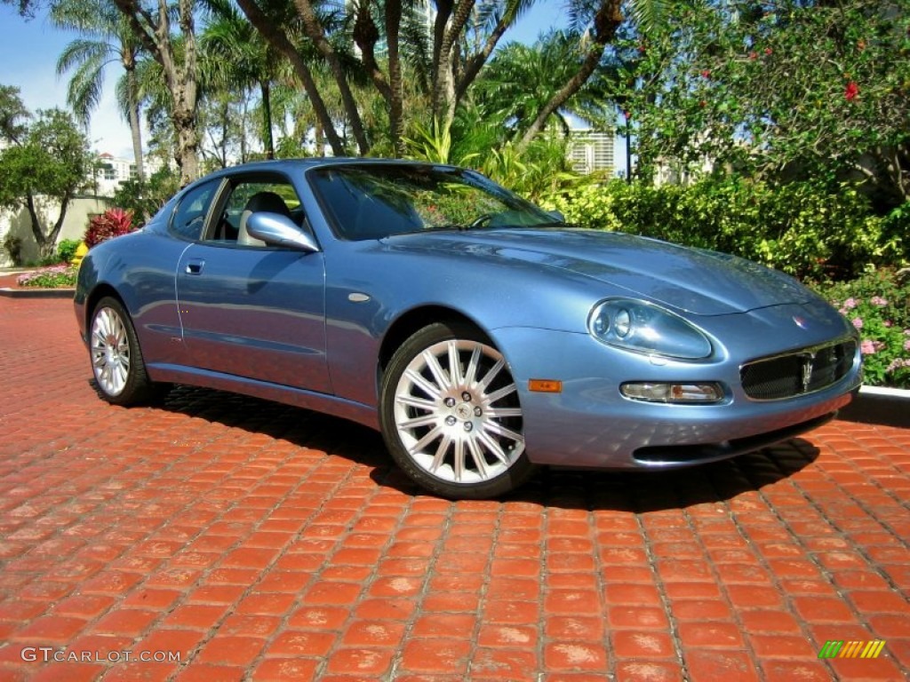 Blue Azurro (Light Blue) Maserati Coupe