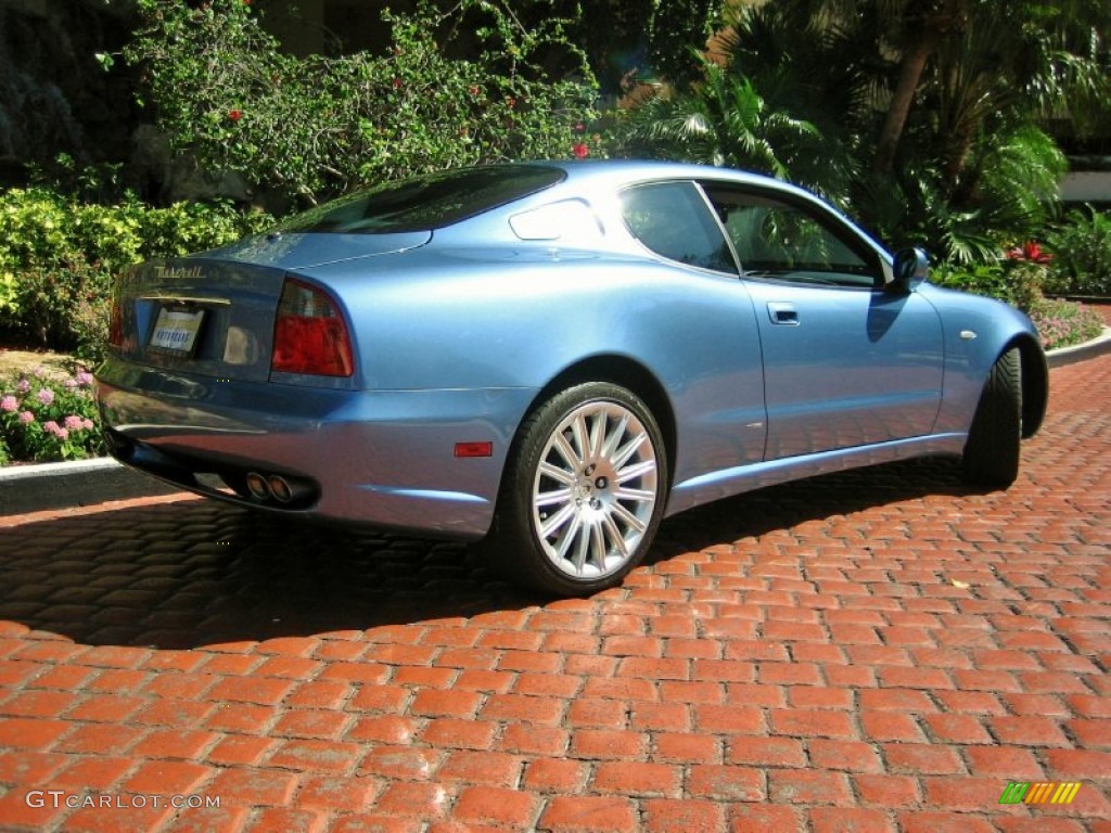 2002 Coupe Cambiocorsa - Blue Azurro (Light Blue) / Grigio Medio photo #4