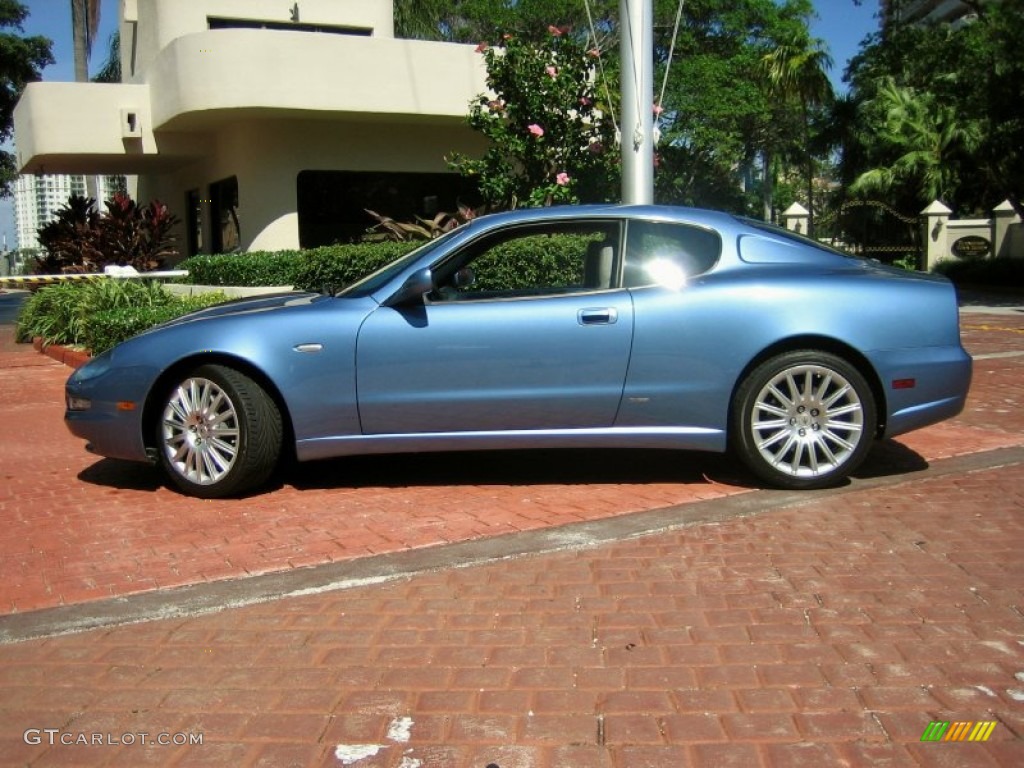 2002 Coupe Cambiocorsa - Blue Azurro (Light Blue) / Grigio Medio photo #6