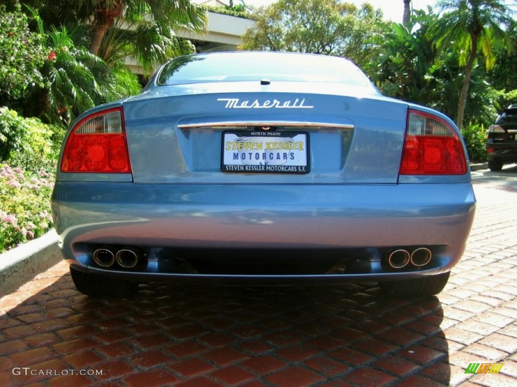 2002 Coupe Cambiocorsa - Blue Azurro (Light Blue) / Grigio Medio photo #8