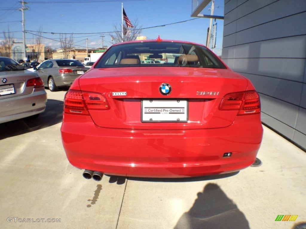 2011 3 Series 328i xDrive Coupe - Crimson Red / Saddle Brown Dakota Leather photo #5