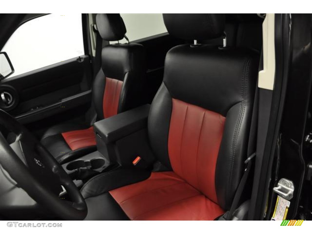 Dark Slate Gray/Red Interior 2011 Dodge Nitro Heat 4x4 Photo #61379835