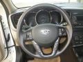 Beige Steering Wheel Photo for 2011 Kia Optima #61380403