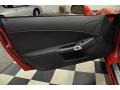Ebony 2012 Chevrolet Corvette Grand Sport Coupe Door Panel
