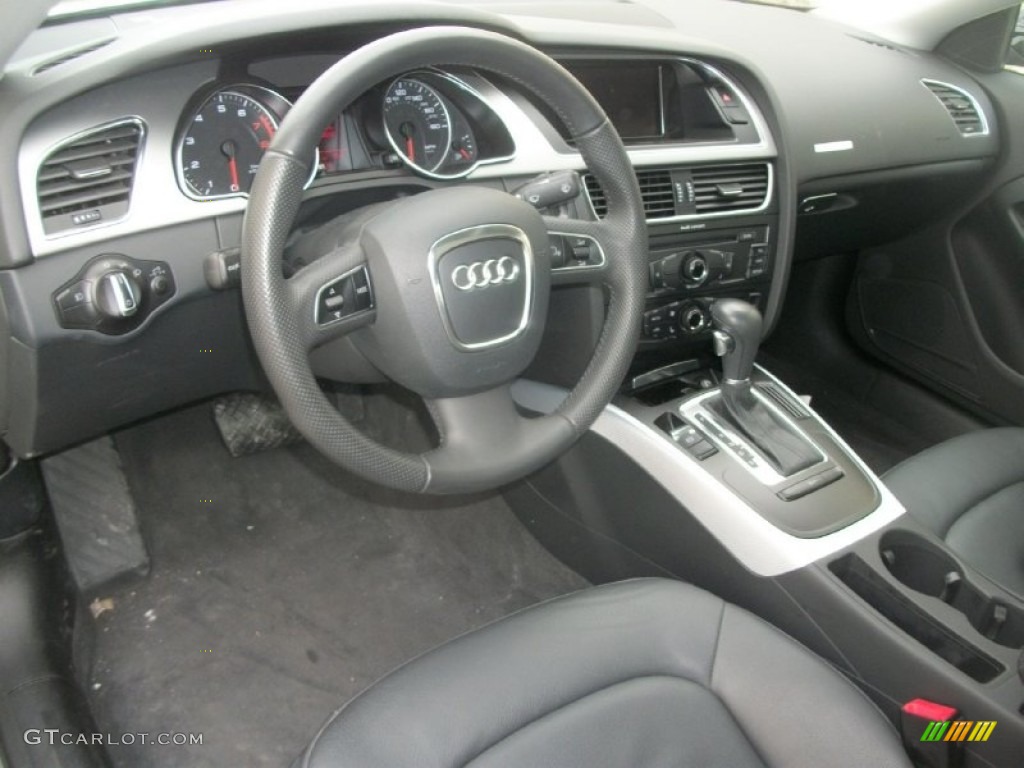 2011 Audi A5 2.0T quattro Coupe Black Dashboard Photo #61380957