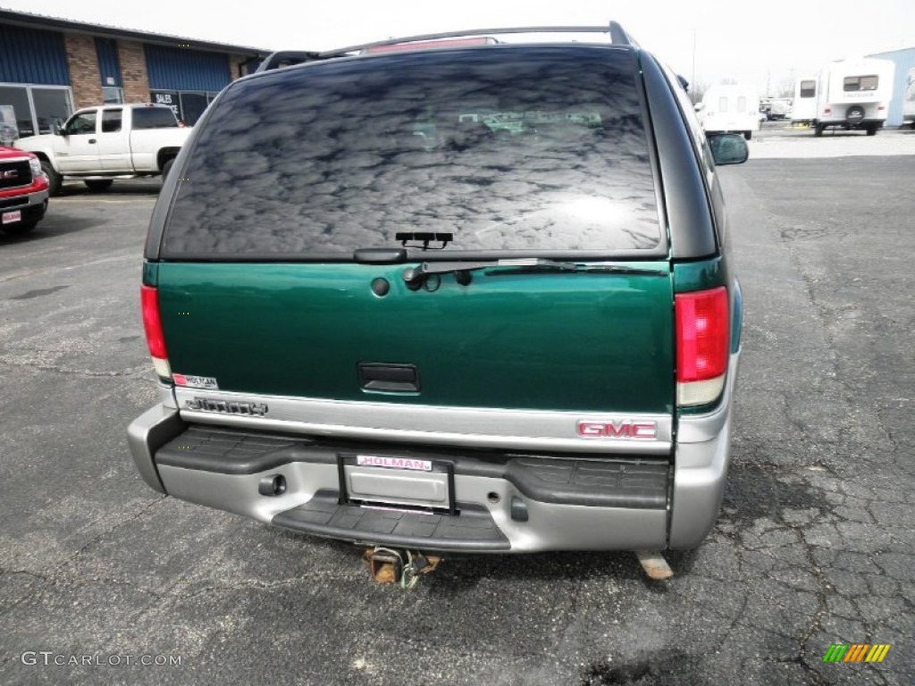 2000 Jimmy SLT 4x4 - Meadow Green Metallic / Pewter photo #20