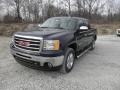 2012 Midnight Blue Metallic GMC Sierra 1500 SLE Crew Cab 4x4  photo #3