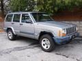 2001 Silverstone Metallic Jeep Cherokee Sport 4x4  photo #2