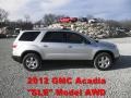 2012 Quicksilver Metallic GMC Acadia SLE AWD  photo #1