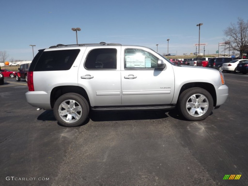Quicksilver Metallic 2012 GMC Yukon SLT 4x4 Exterior Photo #61382604