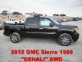 2012 Onyx Black GMC Sierra 1500 Denali Crew Cab 4x4  photo #1