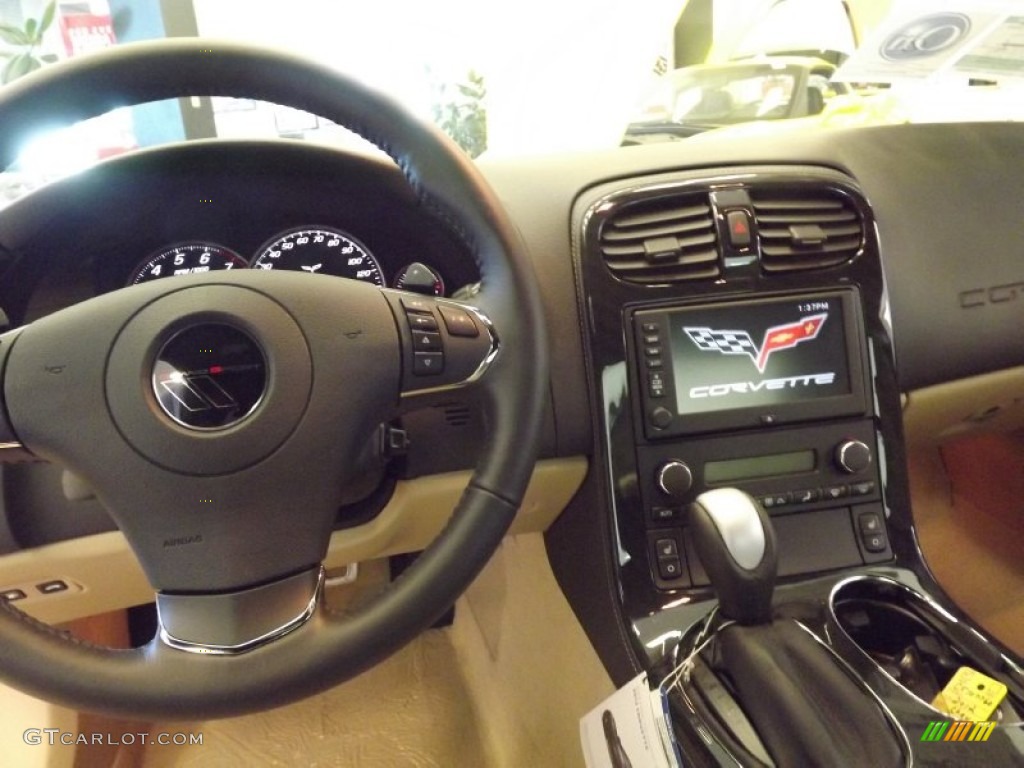 2012 Corvette Grand Sport Coupe - Inferno Orange Metallic / Cashmere photo #9