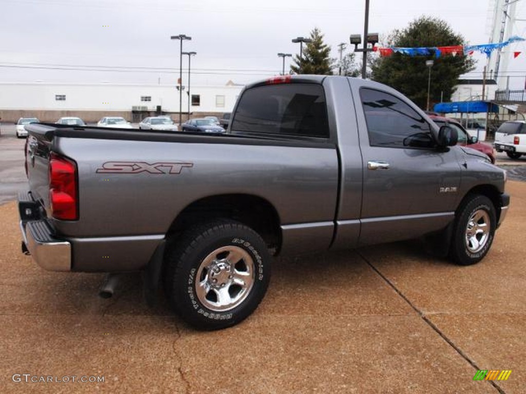 2008 Ram 1500 SXT Regular Cab - Mineral Gray Metallic / Medium Slate Gray photo #3