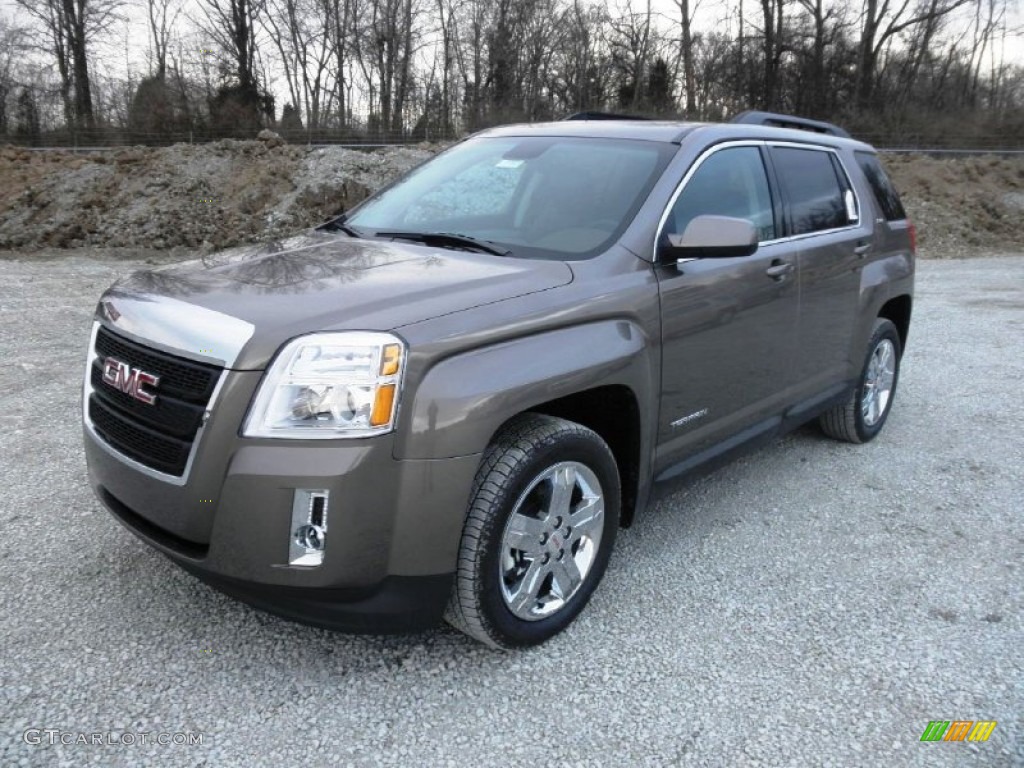 Mocha Steel Metallic 2012 GMC Terrain SLT Exterior Photo #61383708