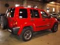 2004 Flame Red Jeep Liberty Sport 4x4 Columbia Edition  photo #3
