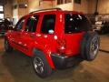 2004 Flame Red Jeep Liberty Sport 4x4 Columbia Edition  photo #4