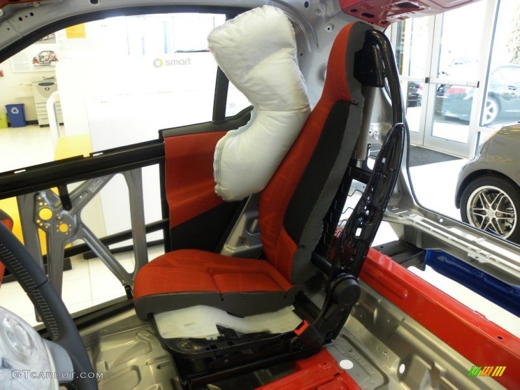 2011 fortwo pure coupe - Light Blue Metallic / Gray photo #8