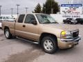 2007 Sand Beige Metallic GMC Sierra 1500 Classic SLE Extended Cab 4x4  photo #2