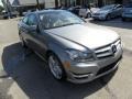 2012 Palladium Silver Metallic Mercedes-Benz C 250 Coupe  photo #1