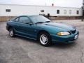 1996 Pacific Green Metallic Ford Mustang V6 Coupe  photo #1