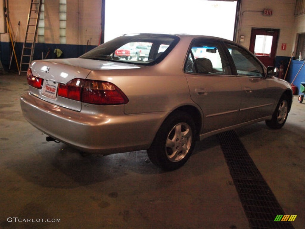 1999 Accord EX Sedan - Satin Silver Metallic / Gray photo #3