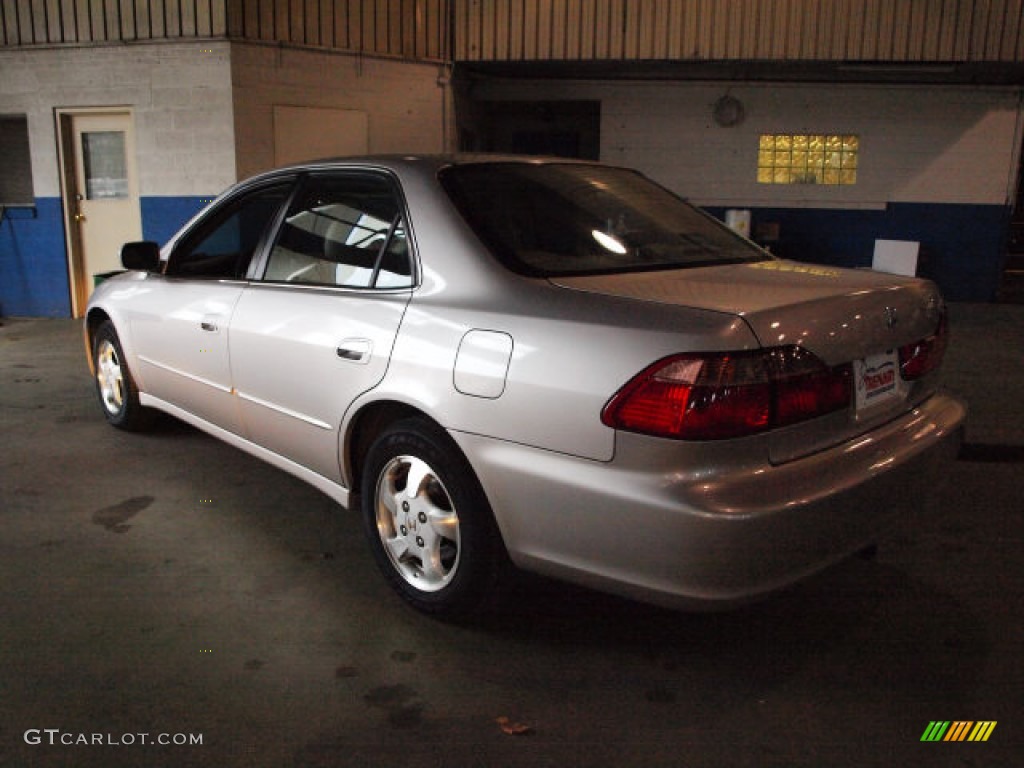1999 Accord EX Sedan - Satin Silver Metallic / Gray photo #4