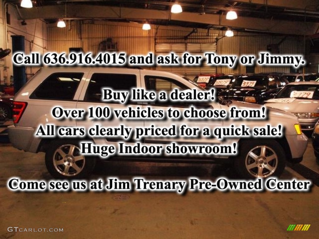 2008 Grand Cherokee Laredo 4x4 - Bright Silver Metallic / Dark Slate Gray photo #1