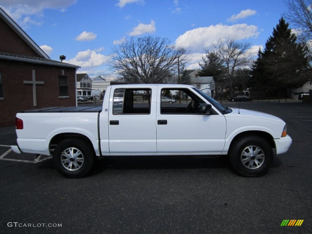 Summit White 2003 GMC Sonoma SLS Crew Cab 4x4 Exterior Photo #61385944