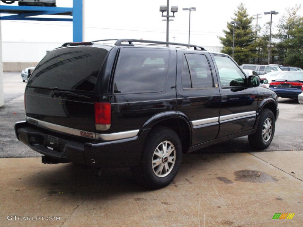 2000 Jimmy SLT 4x4 - Black Onyx / Beige photo #3