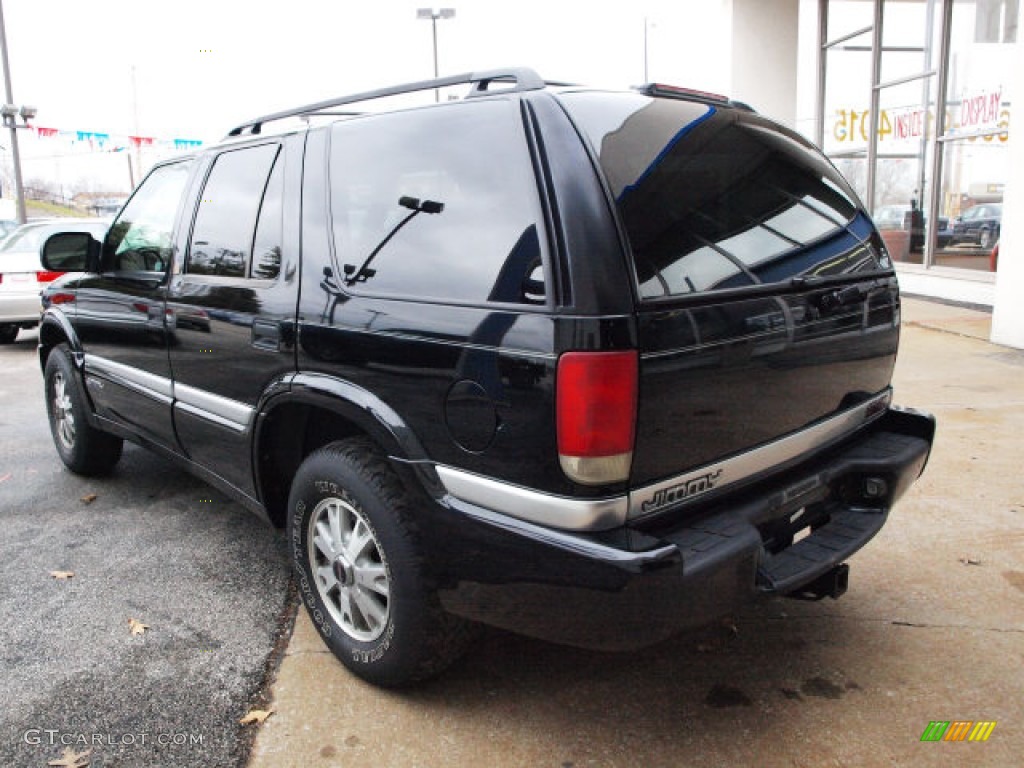 2000 Jimmy SLT 4x4 - Black Onyx / Beige photo #4