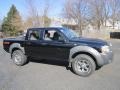 Super Black 2003 Nissan Frontier XE V6 Crew Cab 4x4 Exterior