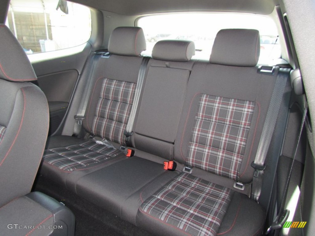 2012 GTI 2 Door - Carbon Steel Gray Metallic / Interlagos Plaid Cloth photo #4