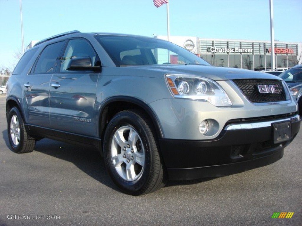 2007 Acadia SLE - Blue Gold Metallic / Titanium photo #1