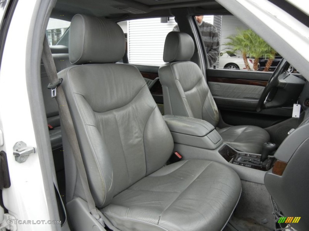 Grey Interior 1998 Mercedes-Benz S 420 Sedan Photo #61389048