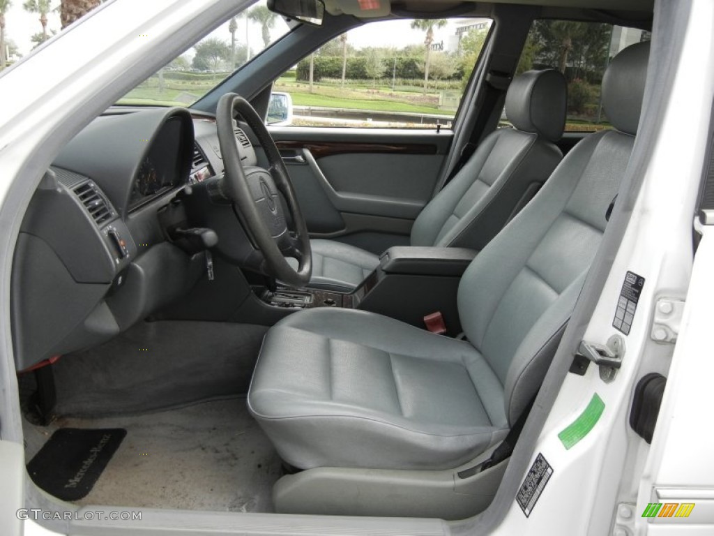 Grey Interior 1995 Mercedes-Benz C 220 Sedan Photo #61389247