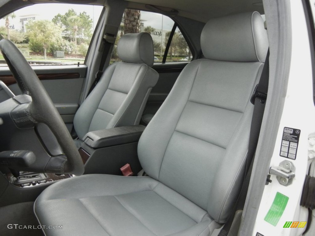 Grey Interior 1995 Mercedes-Benz C 220 Sedan Photo #61389258