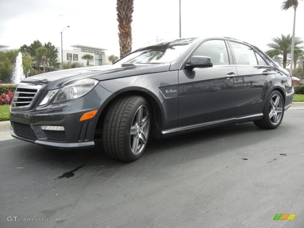 Steel Grey Metallic 2011 Mercedes-Benz E 63 AMG Sedan Exterior Photo #61389424