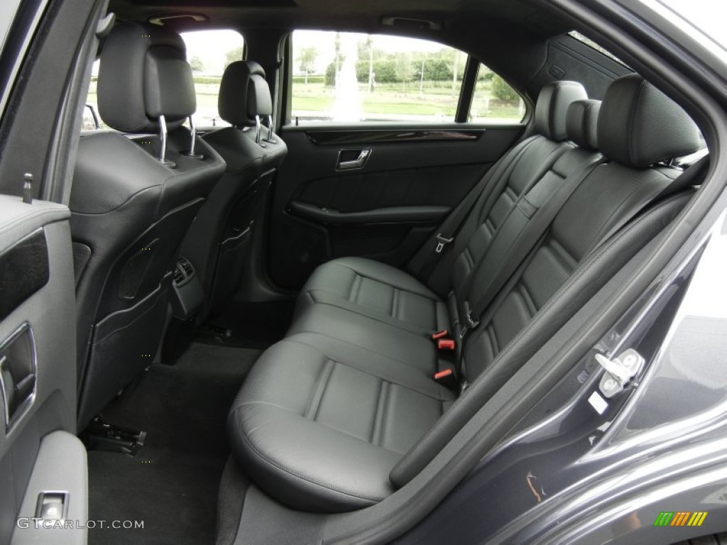 AMG Black Interior 2011 Mercedes-Benz E 63 AMG Sedan Photo #61389555