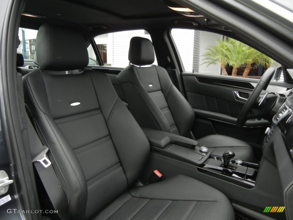 AMG Black Interior 2011 Mercedes-Benz E 63 AMG Sedan Photo #61389582