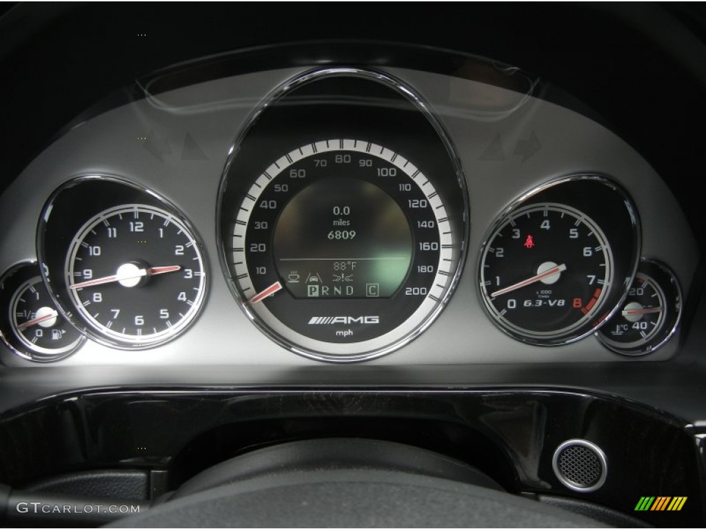 2011 Mercedes-Benz E 63 AMG Sedan Gauges Photos